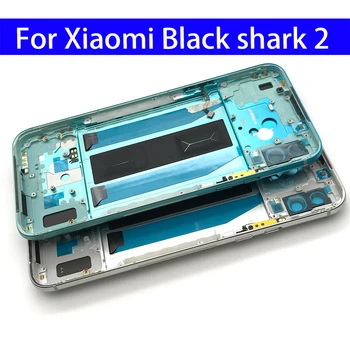 10 шт./лот НОВИНКА Для Xiaomi Mi Black Shark 2 Skw-h0 Задняя Крышка Батарейного Отсека Задняя Сменная Крышка Корпуса Чехол С Боковыми кнопочными Ключами