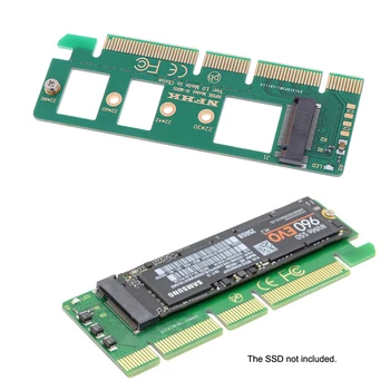 1ШТ NVMe M.2 NGFF SSD К PCI-E PCI Express 3,0 16x X4 Адаптер Riser Card Конвертер SSD Печатная плата Подключения к компьютеру