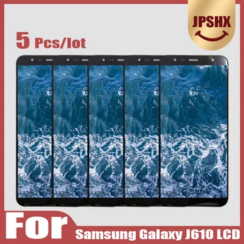 2/3/5/10 шт./лот Оригинал Для Samsung J4 Plus J415/J6 Plus J610/J4 Core J410 ЖК-дисплей С Сенсорным экраном и Цифровым Преобразователем в сборе