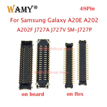 2-5 шт. Новый ЖК-дисплей с разъемом FPC для Samsung Galaxy A20E A202 A202F J727A J727V SM-J727P На плате Flex 34pin