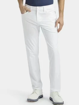 2023 Корейский оригинальный одноместный Осенне-зимний Новый мужской гольф, облегающие брюки с прямыми штанинами, повседневные джинсы-стрейч