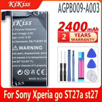 2400 мАч AGPB009-A003 Аккумулятор для телефона Sony Xperia Advance ST27i Аккумулятор для телефона Xperia Go ST27a St27 Аккумуляторы для мобильных телефонов
