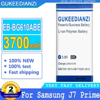 3700 мАч Аккумулятор GUKEEDIANZI EB-BG610ABE Для Samsung Galaxy J7 GalaxyJ7 Prime On7 2016 G610 G615 G6100 J7 Prime 2 J7 Max J7Max