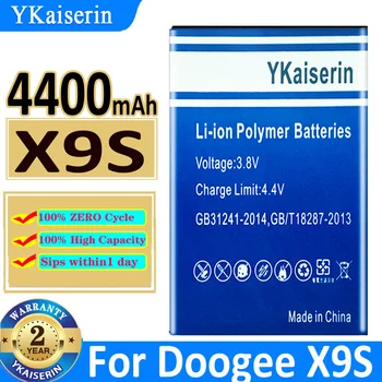 4400 мАч YKaiserin Аккумулятор для Doogee X9S High Capacity Bateria + НОМЕР трека