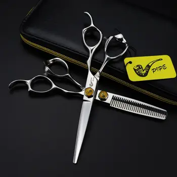 6,0-дюймовые парикмахерские ножницы 440C доступны как для влажной, так и для сухой стрижки