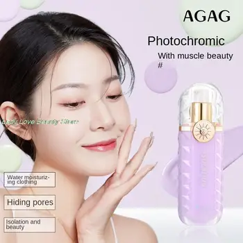 AGAG Грунтовка для макияжа, Тональный крем, консилер для макияжа, увлажняющий Невидимые поры, Натуральный Осветляющий кожу BB-крем, 40 мл