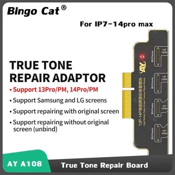 AY A108 Ремонтная Плата True Tone Для iPhone 7-12 Серии 13 14 Pro Max Mini True Tone Original Screen Copy Display Recovery Tool