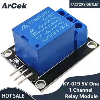 KY-019 5V One 1-канальный релейный модуль Щит платы для PIC AVR DSP ARM для реле arduino