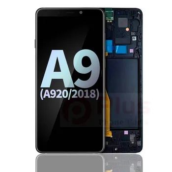 OLED-дисплей в сборе со сменной рамкой для Samsung Galaxy A9 (с пакетом обновления) (A920 / 2018) (черный)