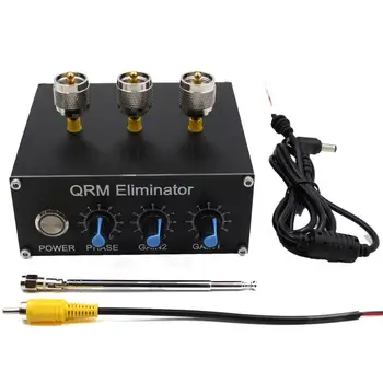 QRM-Элиминатор X Фазный ВЧ-диапазонах от 1 МГц до 30 МГц QRM-Гаситель в корпусе из алюминиевого сплава С регулируемым Устранителем сигнала С
