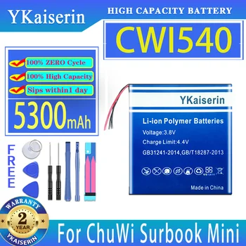 YKaiserin 5300 мАч Сменный Аккумулятор Для ChuWi Surbook Mini CWI540 NV30140146-2S Батареи Планшетных ПК