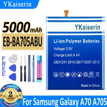 YKaiserin EB-BA705ABU 5000 мАч Сменный Аккумулятор Для SAMSUNG Galaxy A70 A705 SM-A705 A705FN SM-A705W Батареи + Инструменты