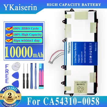 YKaiserin Новый Аккумулятор 10000 мАч CA54310-0058 Аккумулятор Для DOCOMO ARROWS Tab F-03G Для Аккумуляторов планшетов CA54310-0058 + Бесплатные Инструменты