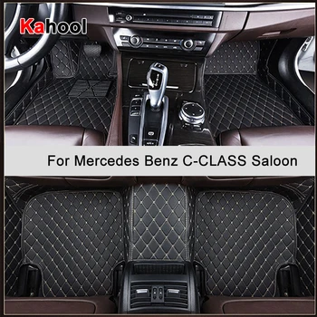 Автомобильные коврики KAHOOL на заказ для Mercedes Benz C-CLASS Седан W204 W205 W206 Седан Автоаксессуары Коврик для ног