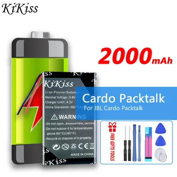 Аккумулятор KiKiss емкостью 2000 мАч для цифровых аккумуляторов JBL Cardo Packtalk