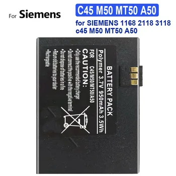 Аккумулятор мобильного телефона 950 мАч для Siemens 1168 2118 C45 M50 mt50 A50