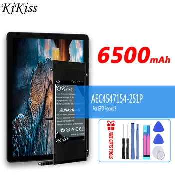 Батарея большой емкости KiKiss AEC4547154-251P 3750 мАч/89 мАч для GPD Pocket 1 2 3 Pocket3 Pocket2 P3 624284-2S Батареи