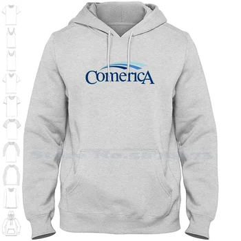 Высококачественная толстовка с логотипом Comerica, новая графическая толстовка