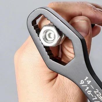 Гаечный ключ Torx 8-22 мм, Универсальный Самозатягивающийся Гаечный ключ с регулируемой двойной головкой, Заводской ремонт, Многофункциональный ручной инструмент