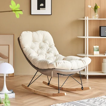 Гостиная Современные стулья для гостиной, дизайн в белом стиле, Минималистичный Ленивый диван-кресло, Эргономичная мебель для дома Fauteuil