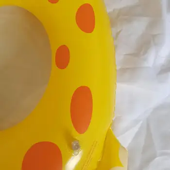 Детское кольцо для плавания в форме динозавра, сверхлегкая игрушка-поплавок для бассейна со звуком для летних водных развлечений