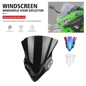 Для KAWASAKI Ninja 250 EX400 Ninja 400 2018 2019 2020 Аксессуары для защиты от ветра на лобовом стекле мотоцикла