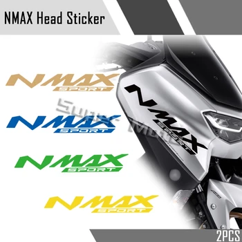 Для YAMAHA NMAX 155 Nmax160 Nmax150 Nmax125 Аксессуары Для Мотоциклов Скутер Передняя Боковая Полоса Наклейки на обтекатель Водонепроницаемые Наклейки