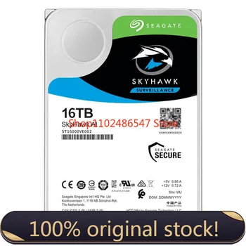 Для внутреннего жесткого диска Seagate Skyhawk AI 16TB SATA 256MB 3.5 (ST16000VE002) НОВЫЙ
