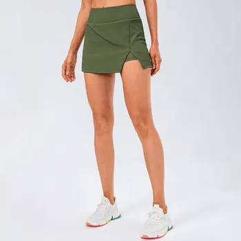 Женская спортивная юбка для йоги и гольфа Lulu | ® Athletica, шорты, эластичные дышащие быстросохнущие спортивные штаны