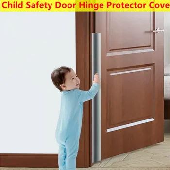 Защитная крышка дверных петель для безопасности детей Защита от защемления пальцев Защита ребенка за задней дверью Домашнего детского сада Школы
