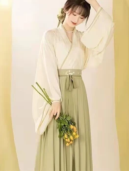 Кимоно Девушка Сакура в японском стиле с цветочным принтом Винтажное платье Женщина Восточная Камелия Костюм Любви Хаори Юката Азиатская одежда