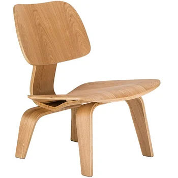 Кресло для отдыха из литой фанеры, деревянные ножки, реплика натурального дерева для гостиной, акцентная мебель для кухни HY50CT