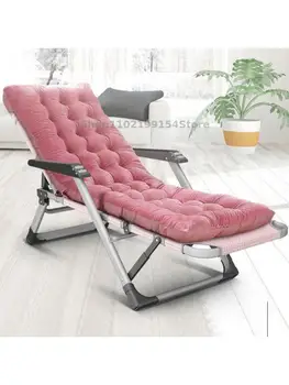 Кресло с откидной спинкой, кровать для сна, офисная спинка, спальное кресло, балкон, ленивый стул для домашнего отдыха, пляжный стул