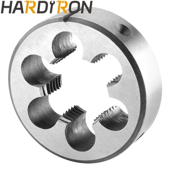 Круглая Резьбонарезная матрица Hardiron Metric M32X3,5, машинная Резьбонарезная матрица M32 x 3,5 Правая рука
