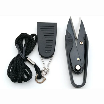 Мини-ножницы для портного, швейная фабрика по пошиву мелких ниток с ножницами, ручная вышивка крестиком, U-образная пружина, маленькие ножницы для пряжи