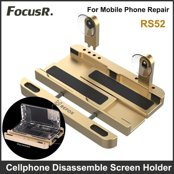 Многофункциональный Универсальный зажим для ЖК-экрана мобильного телефона Refox RS52 Разобрать Приспособление Задняя Крышка Инструменты для ремонта заднего Стекла