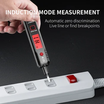 Многофункциональный инструмент для измерения напряжения F50 Цифровой дисплей Электрика Специальная ручка для индукционного тестирования Электрический датчик тока