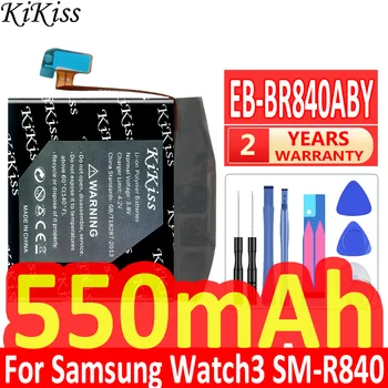 Мощный аккумулятор KiKiss емкостью 550 мАч EB-BR840ABY Для Samsung Watch 3 Версии SM-R840 Watch3