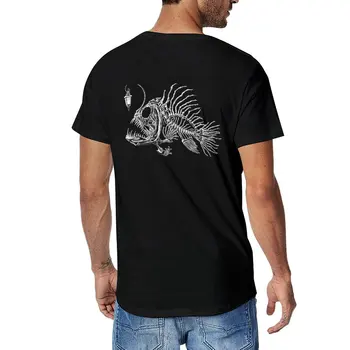 Новая футболка Angus The Anglerfish, спортивная рубашка, футболка для мальчика, футболки для мальчиков, мужские тренировочные рубашки