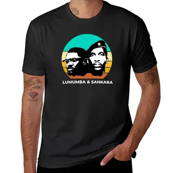 Новая футболка Sankara and Lumumba в стиле ретро Sunser С коротким рукавом, футболка для мальчика, футболки для мужчин