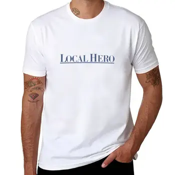 Новая футболка с местным героем, спортивные рубашки для мальчиков, белые футболки, мужская футболка с рисунком