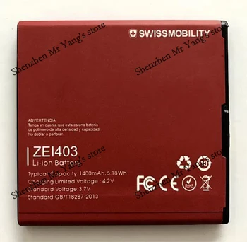 Оригинальный аккумулятор для телефона SWISSMOBILITY ZEI403 1400 мАч 3,7 для аккумулятора телефона SWISSMOBILITY ZEI403