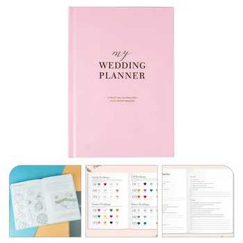 Планировщик Свадебных книг Формата А5, бумага для помолвки, Креативные Свадебные Блокноты невесты