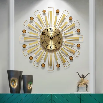Простые современные креативные часы доступная роскошь мода декоративная атмосфера дома часы в скандинавском стиле домашние кварцевые часы