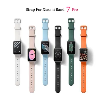 Ремешок для Xiaomi Mi Band 7 Pro Силиконовый официальный камуфляжный браслет Браслет Смарт-часы для Miband 7 Pro Ремешок для часов Ремешки