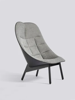 Скандинавский дизайнер, современный минималистичный стул в форме сердца, стул из яичной скорлупы, веерообразный стул из стекловолокна для отеля