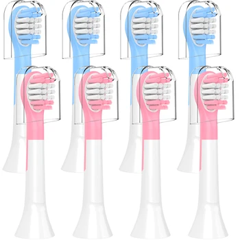 Сменные головки детских зубных щеток Совместимы с детскими зубными щетками Philips Sonicare HX6032/94, HX6320, HX6340, HX6321, HX6330, HX6331