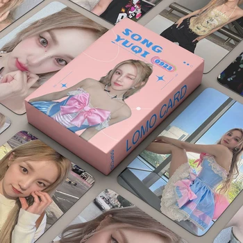 Сольные фотокарточки Yuqi с песней Kpop Gidle из нового альбома I Feel Lomo Cards (G) I-DLE фотокарточки, открытки в подарок фанатам