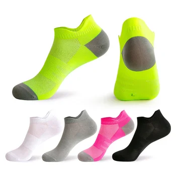 Спортивные носки для бега, мужские / женские носки для велоспорта, тонкие дышащие быстросохнущие носки для марафона и фитнеса с коротким вырезом