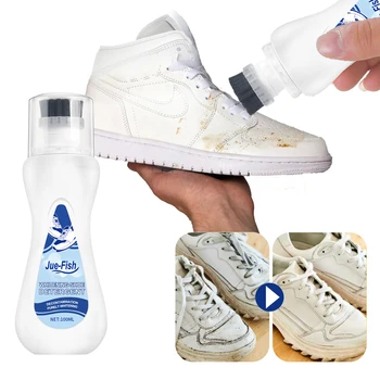 Средство для чистки белой обуви, удаляющее пятна, кожаные кроссовки, Парусиновая спортивная обувь, желтый край, Раскислитель, Средство для чистки обуви против окисления